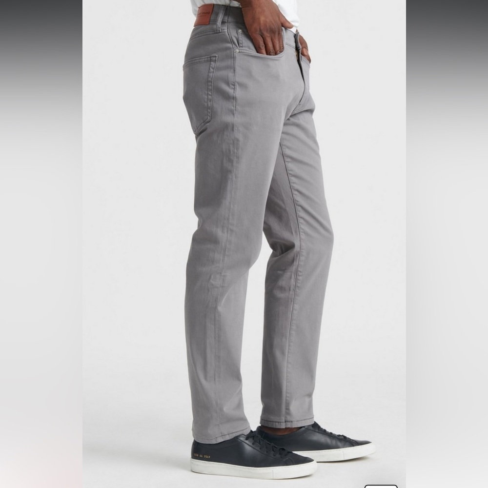 Lucky Brand 410 Athletic Slim Sateen Stretch Jeans 38W 32L 38/32 Pewter